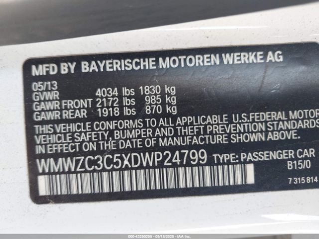 2013 MINI COUNTRYMAN WMWZC3C5XDWP24799 Photo 8