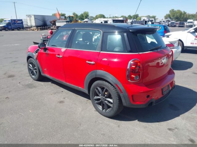 2011 MINI COOPER S COUNTRYMAN WMWZC5C51BWH99161 Photo 2