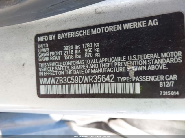 2013 MINI COUNTRYMAN WMWZB3C59DWR35642 Photo 8