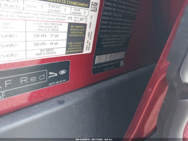 2022 LAND ROVER RANGE ROVER SPORT SALWR2SE4NA241574 Photo 8