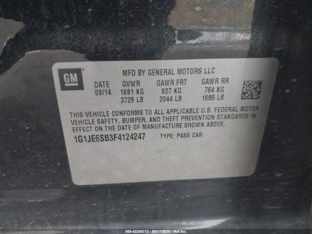 1G1JE6SB3F4124247 Chevrolet LUV