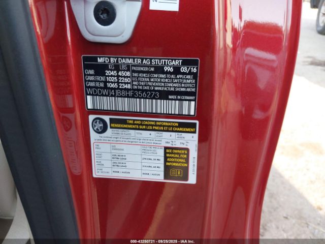 2017 MERCEDES-BENZ C 300 WDDWJ4JB8HF356273 Photo 8