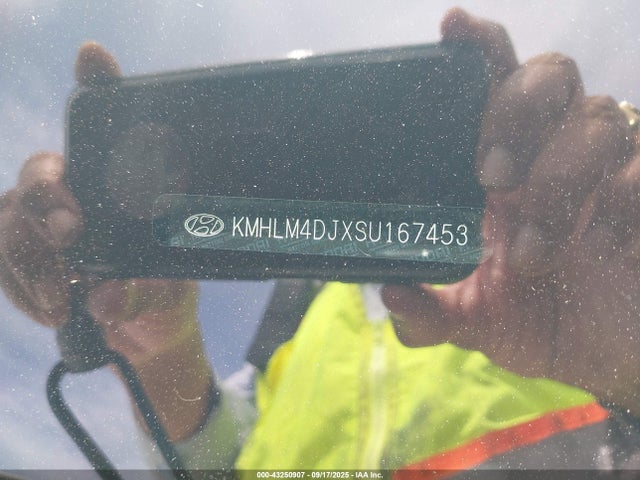 KMHLM4DJXSU167453 Hyundai Elantra Hybrid Blue