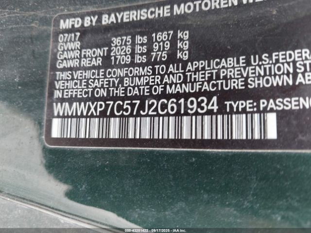 2018 MINI HARDTOP WMWXP7C57J2C61934 Photo 8