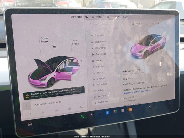 2021 TESLA MODEL 3 5YJ3E1EA5MF098021 Photo 6