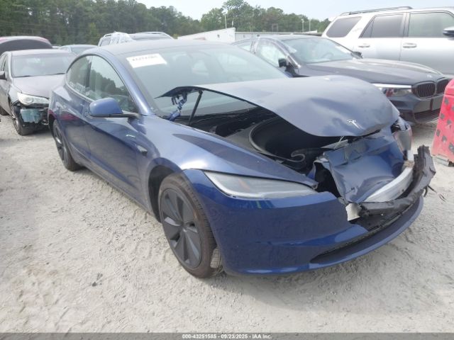 2025 TESLA MODEL 3 5YJ3E1EA4SF878413