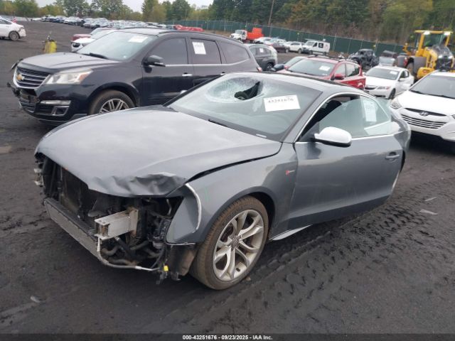 2013 AUDI S5 WAUCGAFR6DA074850 Photo 1