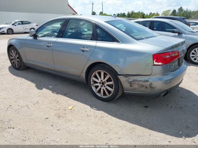 2013 AUDI A6 WAUGFAFC4DN032217 Photo 2