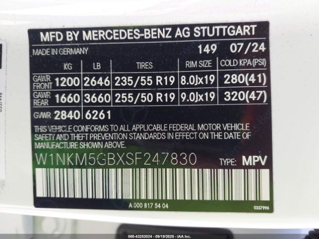 2025 MERCEDES-BENZ GLC 350E W1NKM5GBXSF247830 Photo 8