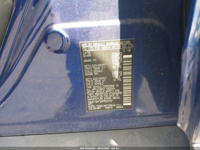 Nissan 2019 2019 KNMAT2MT2KP520710 Image 9