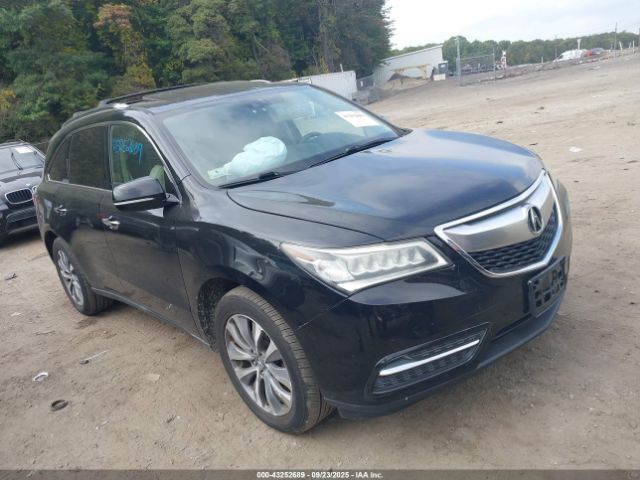 2014 ACURA MDX 5FRYD4H48EB024477 Photo 0