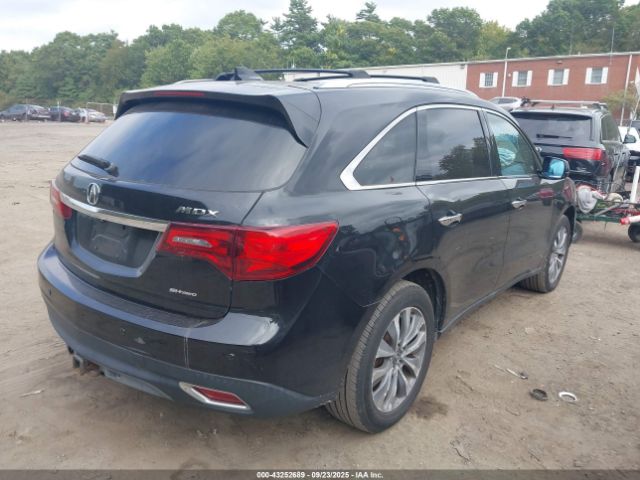 2014 ACURA MDX 5FRYD4H48EB024477 Photo 3