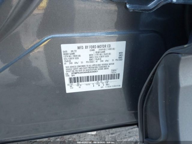 2022 FORD EDGE 2FMPK4K98NBA94061 Photo 8