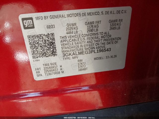 2023 GMC TERRAIN 3GKALMEG3PL196543 Photo 8