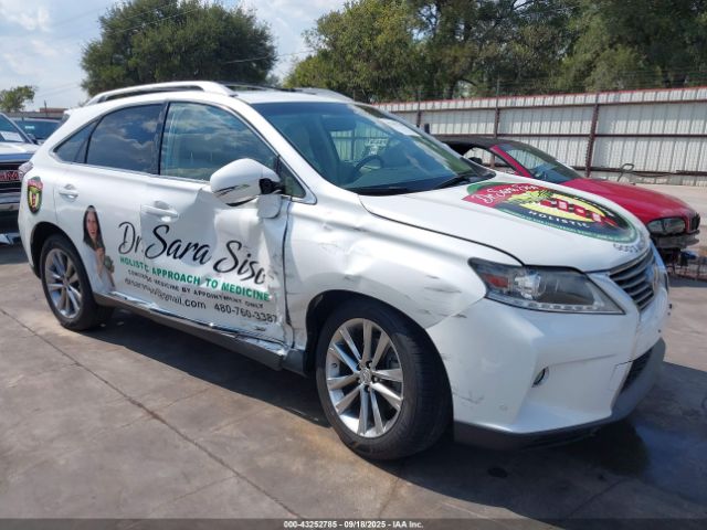 2013 LEXUS RX 450H JTJBC1BA2D2057609