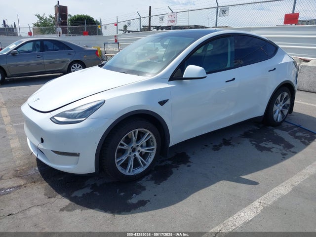 2022 TESLA MODEL Y 7SAYGDEE0NF451306 Photo 1