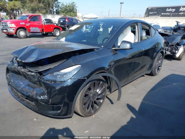 2022 TESLA MODEL Y 7SAYGDEF1NF404813 Photo 1