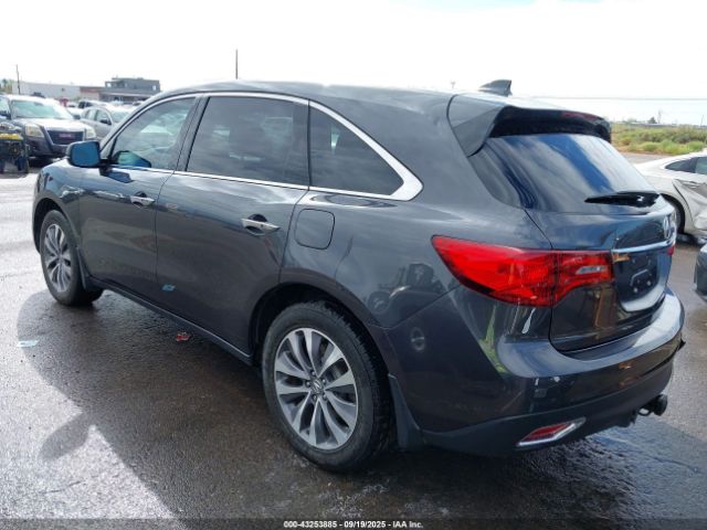 2014 ACURA MDX 5FRYD4H4XEB005235 Photo 2