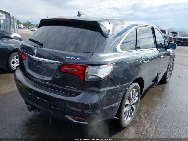 2014 ACURA MDX 5FRYD4H4XEB005235 Photo 3