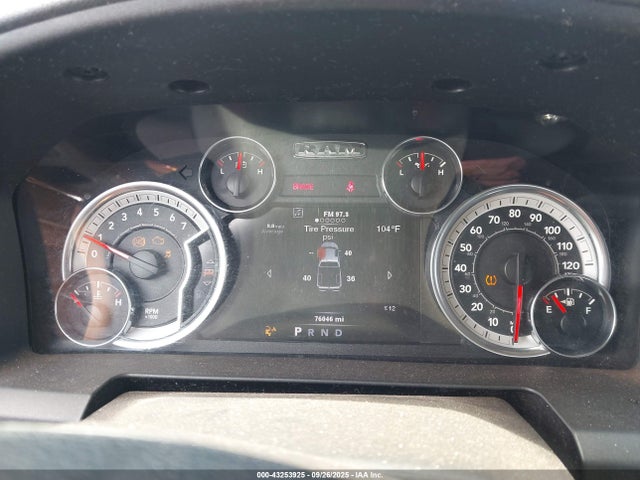 2013 Ram 1500 Big Horn მანქანა იყიდება აუქციონზე, vin: 1C6RR6GT6DS665678, აუქციონის ნომერი: 43253925
