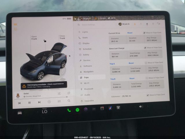 2024 TESLA MODEL Y 7SAYGDED1RF093114 Photo 6