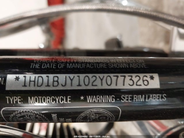 2002 HARLEY-DAVIDSON FLSTC 1HD1BJY102Y077326 Photo 9