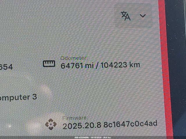 Продаж на аукціоні авто 2022 Tesla Model Y Long Range Dual Motor All-wheel Drive, vin: 7SAYGAEE8NF316654, номер лоту: 43254096