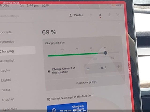Продаж на аукціоні авто 2022 Tesla Model Y Long Range Dual Motor All-wheel Drive, vin: 7SAYGAEE8NF316654, номер лоту: 43254096