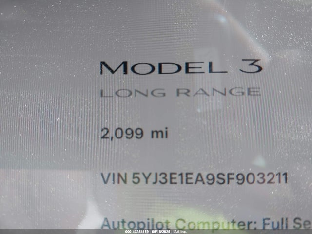 Tesla 2025 2025 5YJ3E1EA9SF903211 Image 14