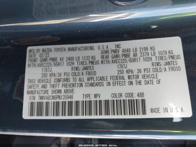 Mazda py 2023 7MMVABCM6PN135946 Image 9