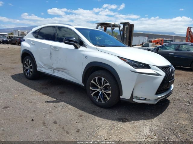 2016 LEXUS NX 200T JTJYARBZXG2022907