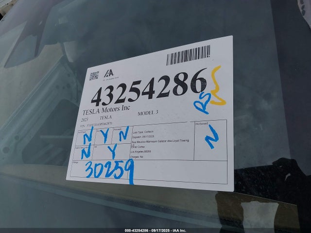 Tesla MODEL 3 2023 5YJ3E1EA5PF662870 Image 20