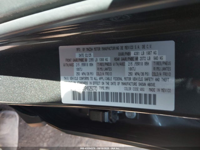 Mazda pyukd 2025 3MVDMBDM6SM825070 Image 9