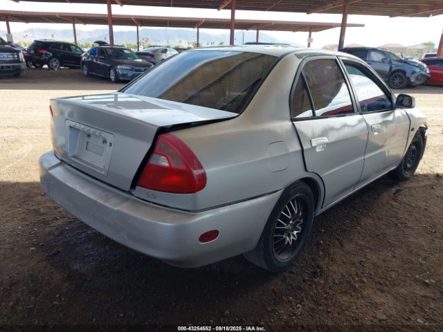 2001 MITSUBISHI MIRAGE JA3AY36C61U024831 Photo 3