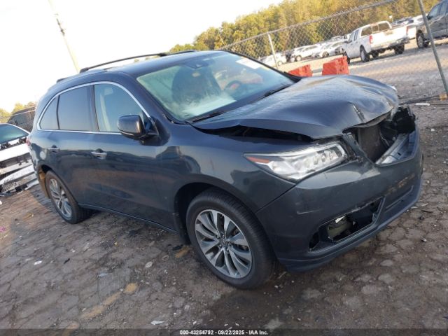 2016 ACURA MDX 5FRYD4H48GB058387 Photo 0