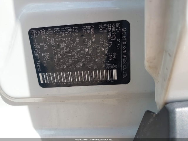 JN8BT3BA8SW344008 Nissan 2025