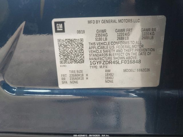 2020 CADILLAC XT4 1GYFZDR45LF016848 Photo 8