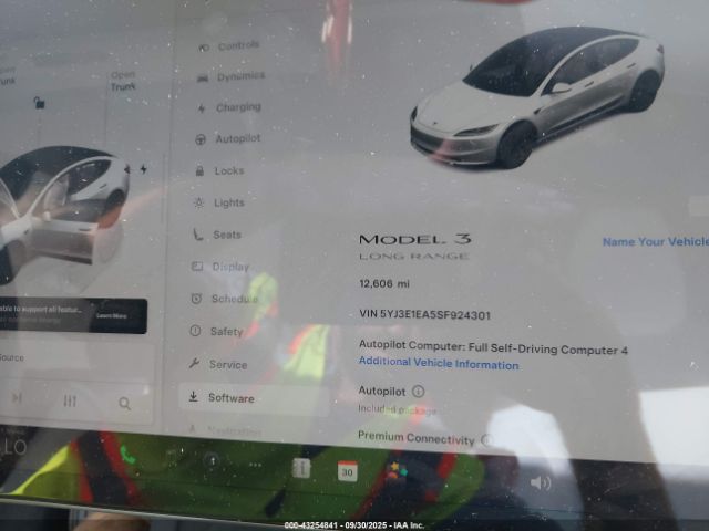 2025 TESLA MODEL 3 5YJ3E1EA5SF924301 Photo 6