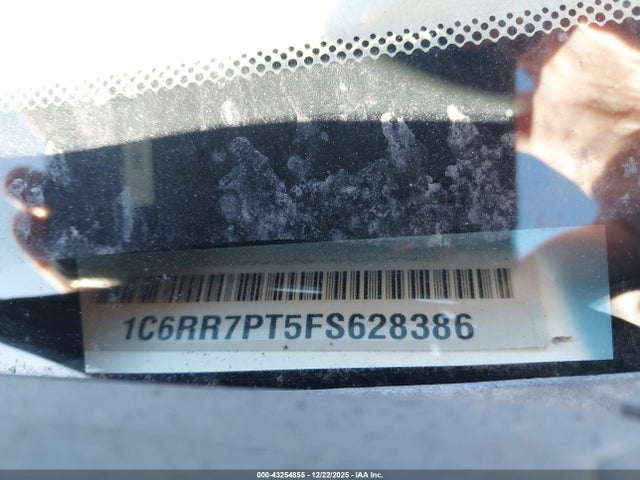 Aukcja sprzedaży 2015 Ram 1500 Laramie Longhorn, vin: 1C6RR7PT5FS628386, numer aukcji: 43254855