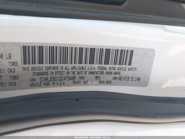 2016 JEEP GRAND CHEROKEE 1C4RJEBG1GC473409 Photo 8