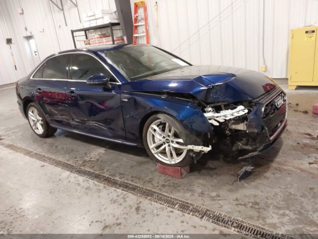 2022 AUDI A4 WAUEAAF42NN004254