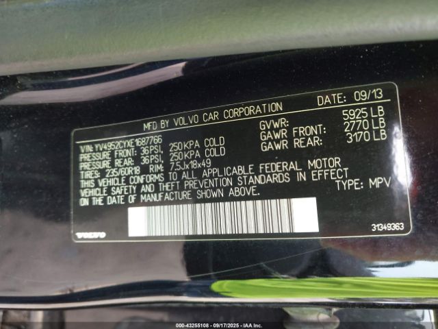 2014 VOLVO XC90 YV4952CYXE1687766 Photo 8