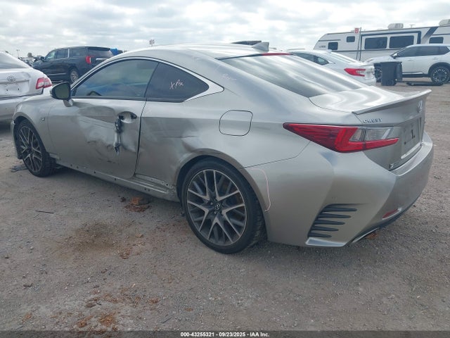 2016 Lexus Rc 200t მანქანა იყიდება აუქციონზე, vin: JTHHA5BC6G5000780, აუქციონის ნომერი: 43255321