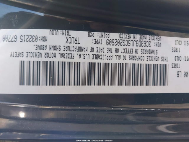 43256269 :رقم المزاد ، 3C63D3JL5CG202609 vin ، 2012 Ram 3500 Laramie مزاد بيع