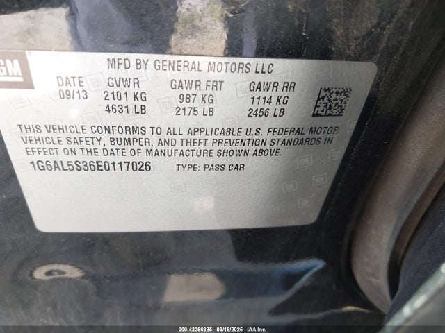 2014 CADILLAC ATS 1G6AL5S36E0117026 Photo 8