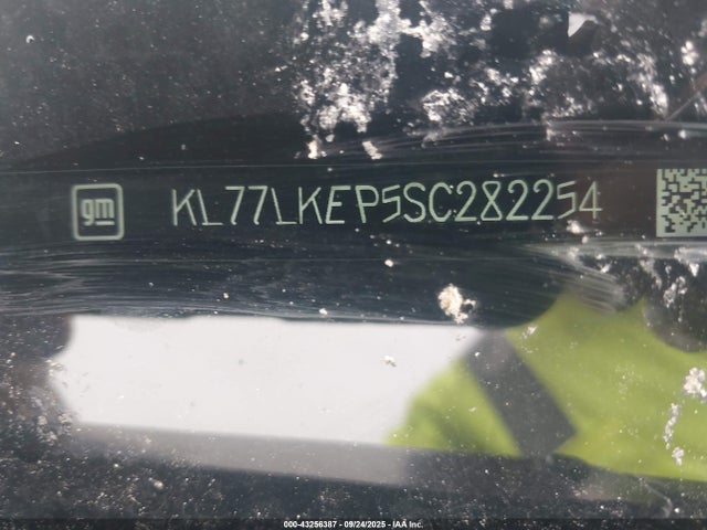 KL77LKEP5SC282254 Chevrolet Trax Fwd Activ