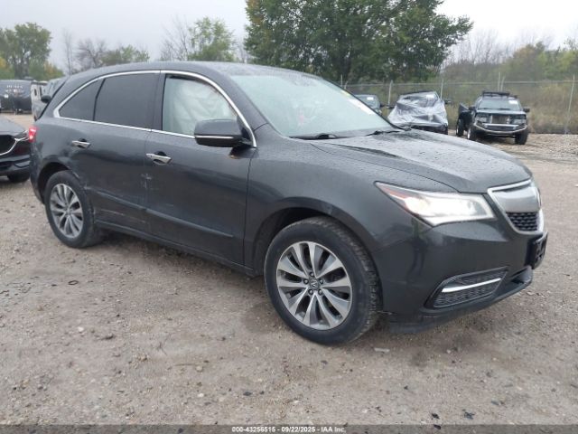 2015 ACURA MDX 5FRYD4H49FB002795 Photo 0