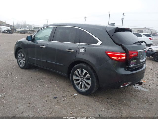 2015 ACURA MDX 5FRYD4H49FB002795 Photo 2