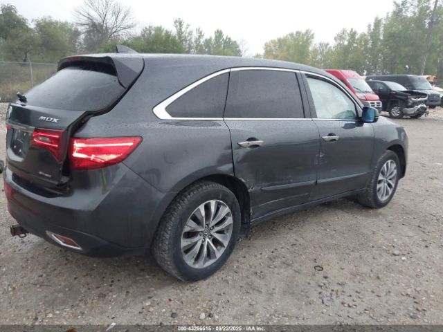 2015 ACURA MDX 5FRYD4H49FB002795 Photo 3