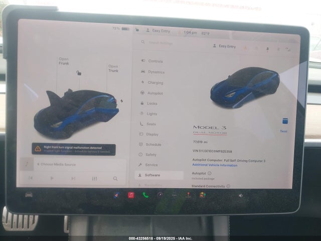 2021 TESLA MODEL 3 5YJ3E1EC0MF925358 Photo 6